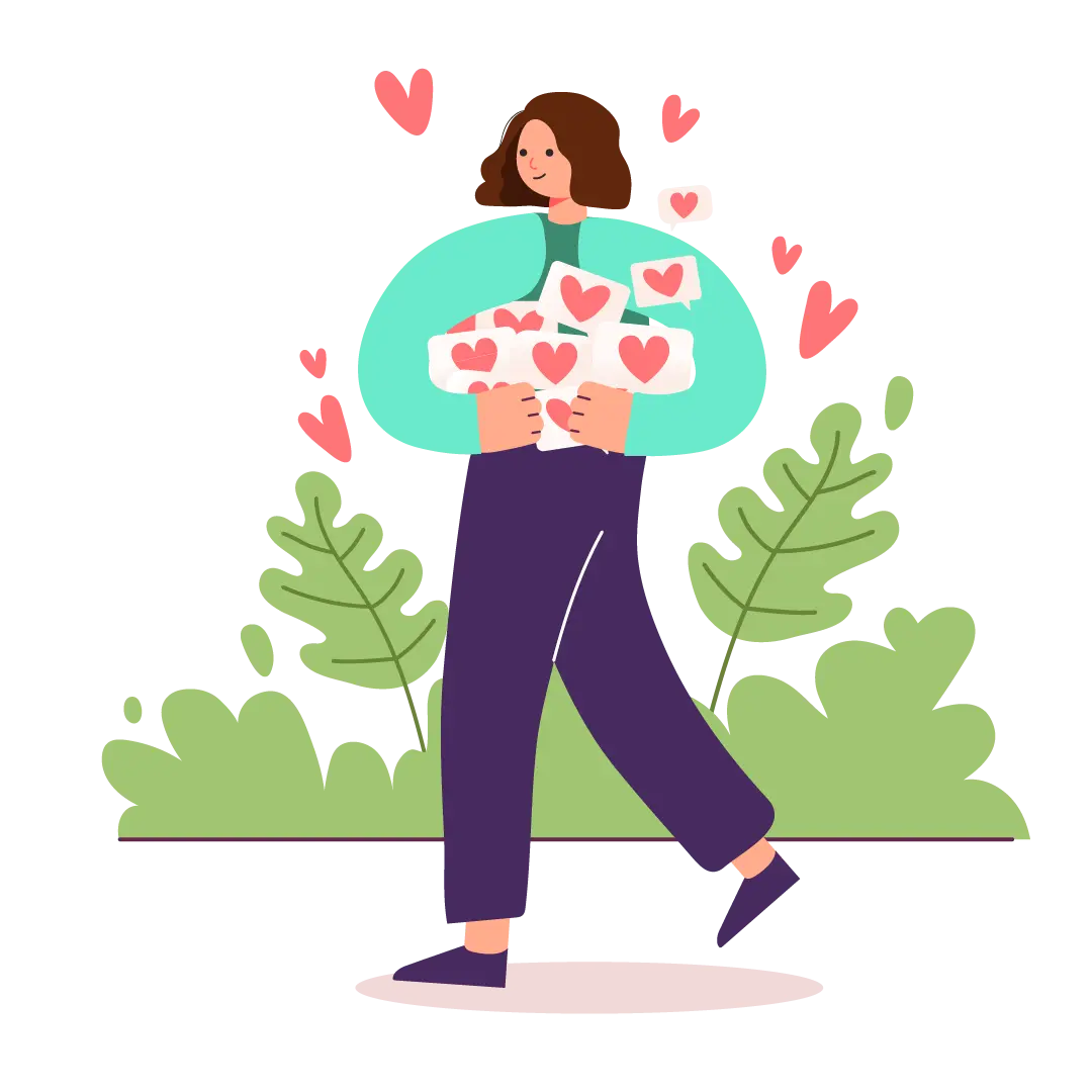 Venus sign astrology illustration